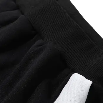 Polyesterové Vlákna (Polyester) Pohodlné Textílie pánske Súpravy s Kapucňou na Zips, Cardigan Bežné Nosenie & Módne Farby Sweatpants