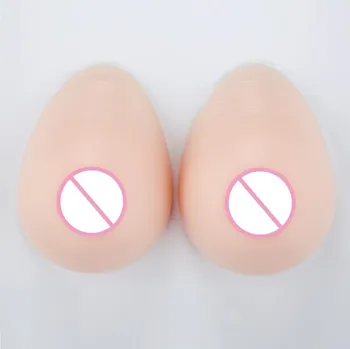 Slza-tvarované silikónové prsia non-stick Drag-queen Falošné prsia cross-dressing falošné prsia Pooperačné umelé prsia formulár