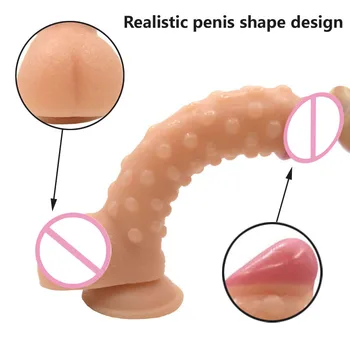 Ženské Dildo Bump stimulácia Penisu Análne Dildo Realistický penis s Prísavkou Dick Vaginálne masturbácia, Sexuálne hračky pre Dospelých Produkt