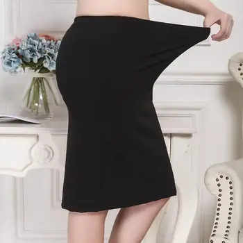 Veľké Veľké Veľkosti Módne Ženy Dámy Sexy Package Hip Bežné Ceruzku Sukne Elastické Vysoký Štíhly Pás Sukne Office Lady Pracovné Oblečenie