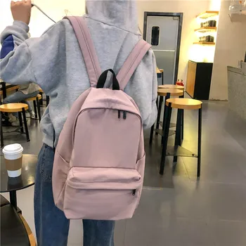 Vodeodolného nylonu ženy batoh Japonskom štýle Pevné Batohy Mochila Feminina Mujer Cestovná taška Dospievajúce Dievčatá Aktovka sac dos
