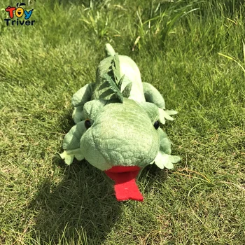 Lizard Chameleon Iguana Gecko Plyšové Hračky Triver Plnená Voľne Žijúcich Zvierat Bábiku Baby Deti Deti Chlapcov Darček K Narodeninám Domáce Dekorácie
