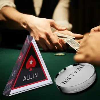 Profesionálne Crystal Texas Hold ' em Všetky V Chip Poker Stráže Karty Zábava Nástroje Pokerové Žetóny Hazardných hier, Dekorácie, Doplnky