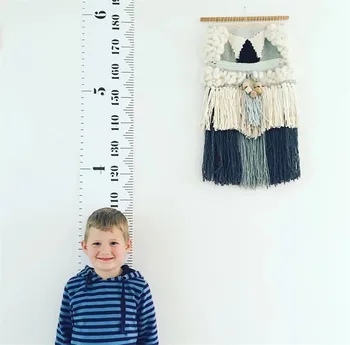 Nordic rastu graf samolepky na stenu dieťa materskej školy rastu graf deti miestnosti dekorácie narodeninám darčeky pre deti