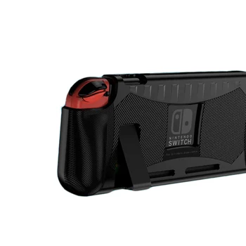 Silikónové TPU puzdro pre Nintendo Prepínač Šok Dôkaz ochranný Kryt Plášťa Ergonomická Rukoväť Rukoväť Pre Nintend Prepínač NS Príslušenstvo