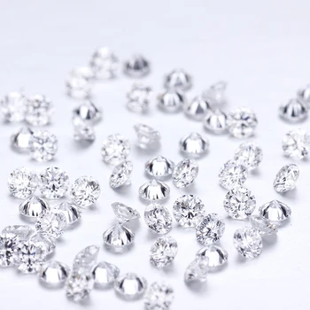 1ct/pack 0.8 mm-2.9 mm malej veľkosti DEF Biela Farba VS jasnosť kolo voľné HPHT Lab diamantu pre výrobu Vysoko Kvalitných Šperkov