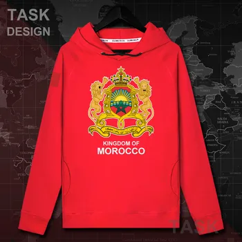 Západné marocké Kráľovstvo Marocký MAR muži Jeseň kabát s kapucňou, pulóvre hoodies mikina streetwear tepláková súprava oblečenia 20