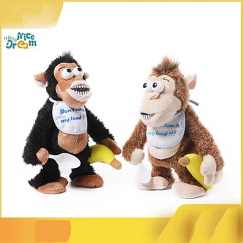 Nové Plyšové Banán Opice Elektrické Plyšové Hračky Horúci Vianočný Darček Hračky pre Deti Elfe na Polici Stitche Anime Plyšové grinchen