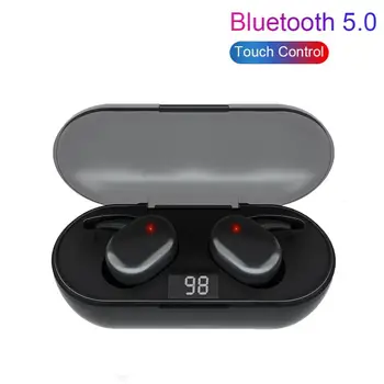 Bezdrôtový Bluetooth Q2 TWS Bluetooth 5.0 Bezdrôtová Dotyková Redukcia Šumu Slúchadlá pre Telefón, Mobilné telefóny, príslušenstvo 2020