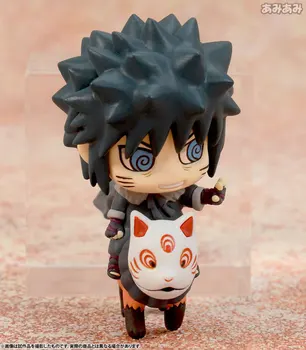 6pcs/set Naruto Shippuden Uchiha Sasuke Anime Akcie Obrázok PVC Zber Model hračky brinquedos na vianočný darček