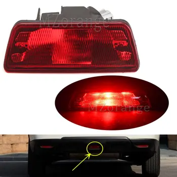 MZORANGE LED Prostredné Zadné Ostrohové Nárazníka Centrum Reflektor Červená Hmlové Svetlo Na Nissan X-Trail T32 Rogue-2016 ABS Zadné zadné Svetlo