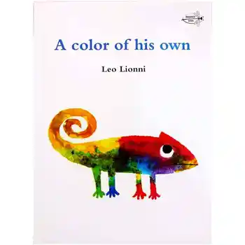 Farbu Jeho Vlastné Leo Lionni Vzdelávacie anglický Obrázkové Knihy, Učenie Karty Príbeh Knihy Pre malé Deti Deťom Darčeky