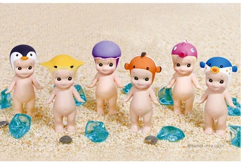 Roztomilý Kawaii Marin Série Sony Anjel Mini Obrázok PVC Hračka Bábika Kewpie Baby Doll Darček k Narodeninám Zber