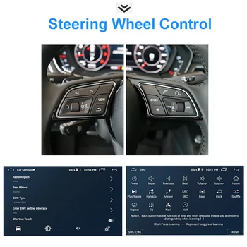 10.1 palcový Android10 autorádia pre Toyota Corolla Altis 2016 LHD Stereo Navigáciu Multimediálny Prehrávač Split Screen NODVD