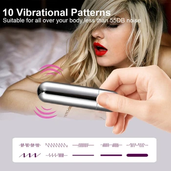 10 Rýchlosť dospelých, Sexuálne hračky, g-spot Vibrátor 18+ ženy, erotika, láska vajcia žena Čarovná palička Masturbator Klitorálny stimulátor