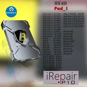 IRepair P10 Box NAND Programátor ID Non-Odstránenie Pevného Disku Programátor SN Čítanie-Písanie Na iPhone 6 7 7P 8 X iPad nand upgrade nástroj