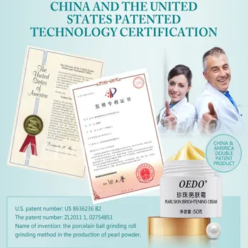 Anti Pehaveniu Pearl Rozjasnenie Pleti Krém Obsahuje Čínskej Medicíny Starostlivosti o Pleť Dvojité Patent Číny a USA Produkt Tvár a Podstatu