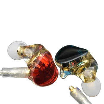 PIZEN DIY D90 Zákazku MMCX Šumu v uchu Slúchadlá 3d živice Vymeniteľné Headset MMCX Kábel pre Shure SE215 SE535