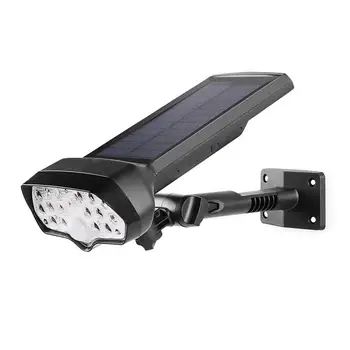2835LED Slnečné Svetlo Bezpečnosti Detektor Spot Light Senzor 3 Svetelné Módy Nepremokavé Vonkajšie Nastaviteľné Záhradné Nástenné svietidlo