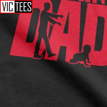 Muž Tričko The Walking Dead Chôdza Otec Jednoduché Krátke Rukávy Tees Tričko Kolo Golier Oblečenie Bavlna Tlač T-Shirts