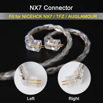 NICEHCK C16-4 16 Core Silver Plated Kábel 3.5/2.5/4.4 mm Konektor MMCX/2Pin/QDC/NX7 Pin Pre LZ A7 C12 ZSX V90 TFZ NX7 MK3/F3/BL-03