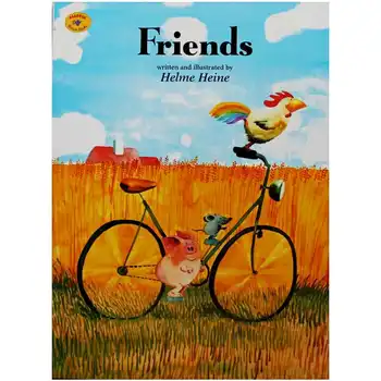 Priateľov Helme Heine Vzdelávacie Anglický Obrázkové Knihy, Učenie Karty Príbeh Knihy Pre Malé Deti Deťom Darčeky