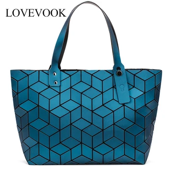 LOVEVOOK ženy, tašky cez rameno, luxusné kabelky ženy tašky dizajnér skladacia tote taška ženy veľkú kapacitu geometrické bag classic