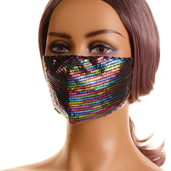 2020 Nový Diamond Drahokamu Masky Umývateľný Party, Masky, Dekorácie Na Tvár Vytlačené Strany Tanec Maškaráda luxus