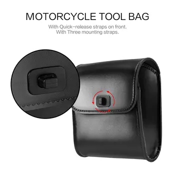 Univerzálny Motocykel, Bicykel Predné Riadidlá Tool Bag Batožiny Sedlo Taška Syntetické Kožené Univerzálne Motocykel alebo Bicykel