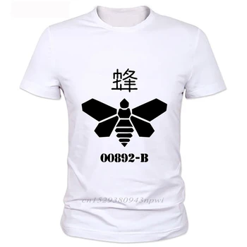 Plus Veľkosť 3XL Fashion T-Shirt Letnej Ulici Lumbálna Tshirts Pohode Breaking Bad Košele Walter White Heisenberg Tees Topy