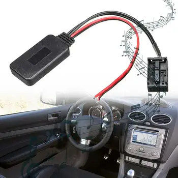 Nové 12V 12Pin Auto Bluetooth Audio Kábel Vozidla AUX Adaptér vhodný Na Ford Focus Mk2/C-MAX/Mondeo/S-MAX/Pripojenie/Tranzit/Fiesta