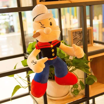 Nové Popeye Plyšové Hračky Bábiky Obliečky Na Vankúš Popeye Cartoon Rovnaký Model Dieťa Darček Dievča