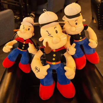 Nové Popeye Plyšové Hračky Bábiky Obliečky Na Vankúš Popeye Cartoon Rovnaký Model Dieťa Darček Dievča