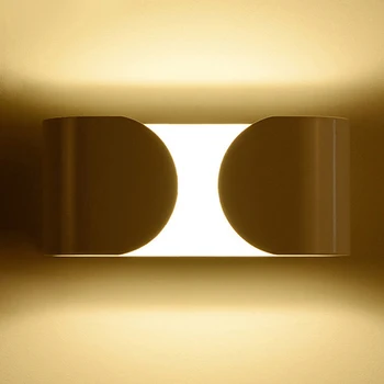 Moderné Interiérové LED Nástenné svietidlo Sconce Ochrana Očí Nočná Lampa na Čítanie 85-265V Svietidlo Nástenné Svietidlo pre Spálne Obývacia Izba