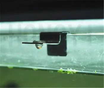 4pcs nové sklo nerez akvárium nádrž sklenený kryt klip podpora držiaka termo držiaky