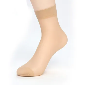 Úžasné 10Pairs/veľa Žien Krátke Ponožky Priedušná sexy pokožky ponožka Tenký Priehľadný Kryštál Hodváb Ponožky femininas chaussette sokken
