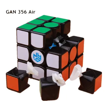 Gans 356S V2 Black cube Gan 356 Vzduchu Master U/UM Rýchlosť kocka MACARON FIALOVÁ Magnetické