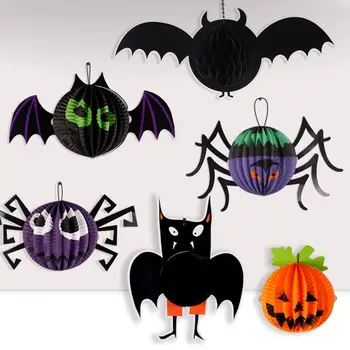 Halloween Tekvica Trick or Treat Opony Halloween Dekor Halloween 2020 Bat pavučina Čarodejnice Prívesok Haloween Party Doplnky