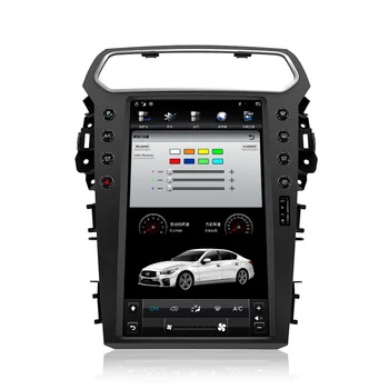 Tesla štýl Šesť core CPU PX6 Auto Multimediálny Prehrávač Pre Ford Explorer 2011+ Displej rádio Audio upgrade Stereo autoradio s GPS
