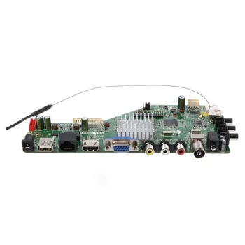 Inteligentné Siete MSD338STV5.0 Bezdrôtové pripojenie TV Ovládač Doska Univerzálne LED LCD Radič Rada Android Wifi ATV Dropship