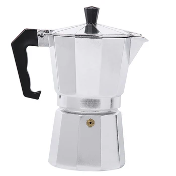Talianske Espresso Kávovary Osemhranné Coffee Pot Percolator Hrniec 3cup/6cup/9cup/12cup turecký varnou doskou kávovar Veľkoobchod