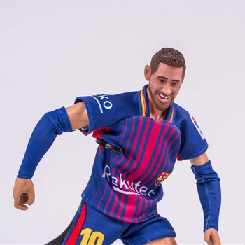 Zberateľskú 1/6 Rozsahu Futbal star No. 10 Lionel Messi Akcie Obrázok Bábika model Zobraziť Dary