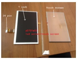 Nový 7 palcový LCD displej at070tn01 v. 2 s dotykovým displejom CCFL podsvietenie doprava zadarmo