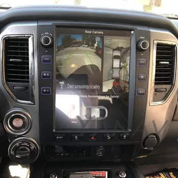 PX6 2DIN Android auto rádio prijímač Pre Nissan Titan 2016-2019 auto multimediálne video prehrávač vedúci jednotky magnetofón auto Navigati