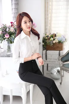 Vysoko kvalitné nové kórejská verzia profesionálne dámske nohavice, kombinézy pocketless oblek nohavice 2020 nové čierne nohavice