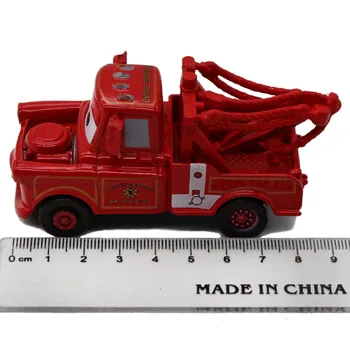 Disney Pixar Cars 2 Červená Mater hasičské Záchranné Komando zliatiny Kovov Diecast model autíčka pre deti 1:55 Zbrusu Nové hračky