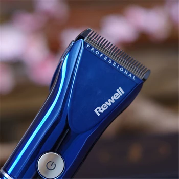 Profesionálne Elektrické Hair Clipper Titán F17 Nabíjateľná Vlasov Zastrihávač Pre Mužov Fúzy Holiaci strojček na Vlasy Rezací Stroj LED Displej