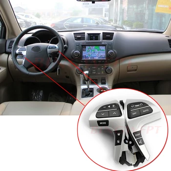 Bluetooth Audio Volant Prepínač Pre Toyota Highlander 84250-0E220 Volantu, Audio Ovládací Spínač/Tlačidlo