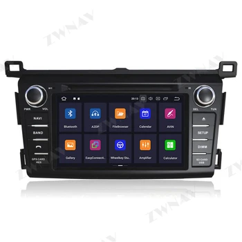 PX6 4G+64 G Android 10.0 IPS displej Auto Multimediálny Prehrávač DVD, stereo pre Toyota RAV4 2013 auta GPS Navi Rádio Audio vedúci jednotky
