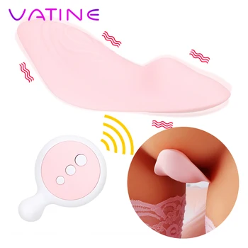 VATINE Klitorálny Stimulátor Prenosné Pánty Vibrátor Bezdrôtové Diaľkové Ovládanie Neviditeľné Vibračné Vajíčko Sexuálne Hračky pre Ženy